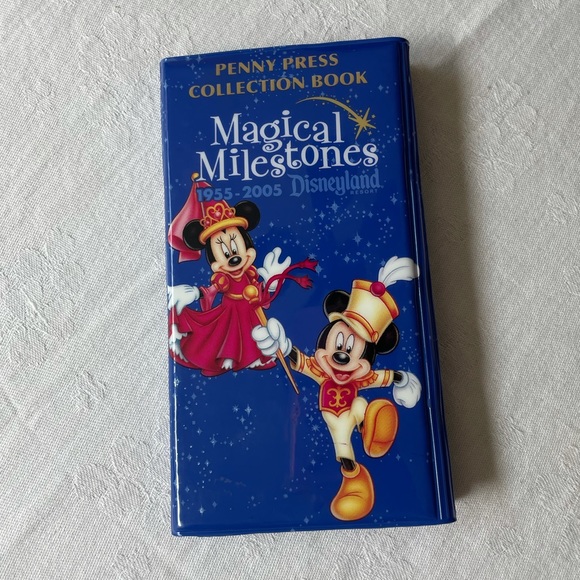 Disneyland Penny Press Collection Book W/ Pressed Pennies Included - Picture 2 of 11